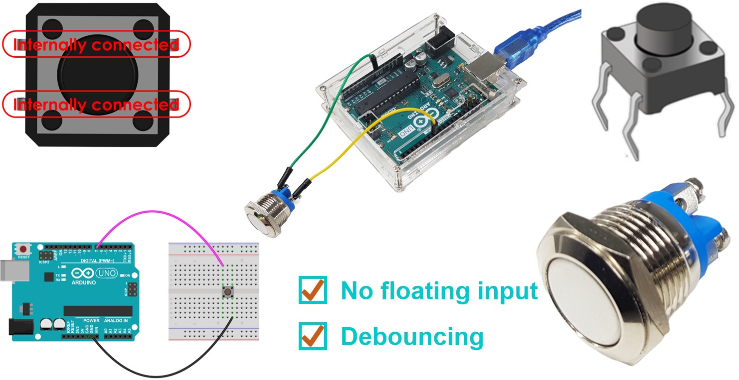 Arduino nút nhấn