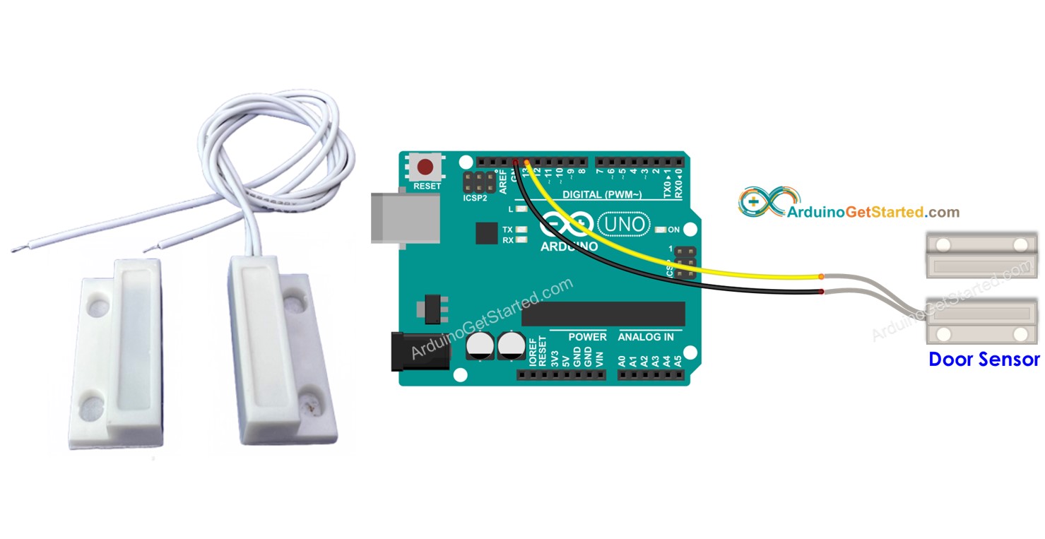 Arduino cảm biến cửa