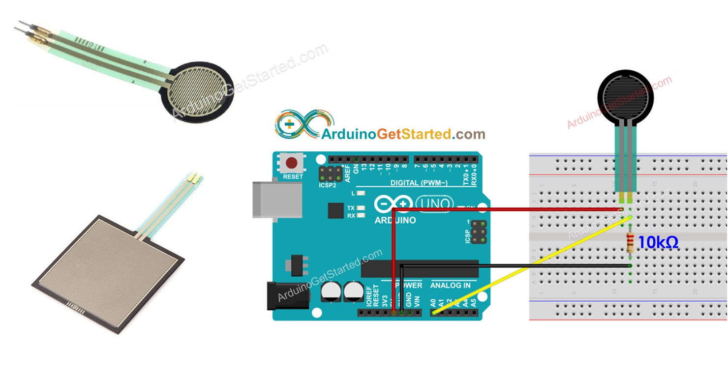 Arduino cảm biến lực