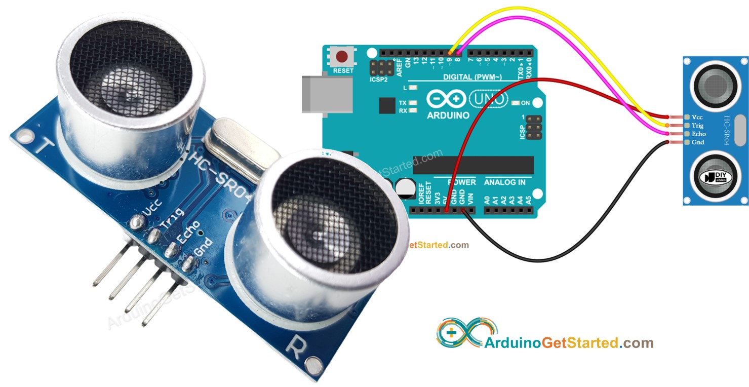 Arduino cảm biến siêu âm