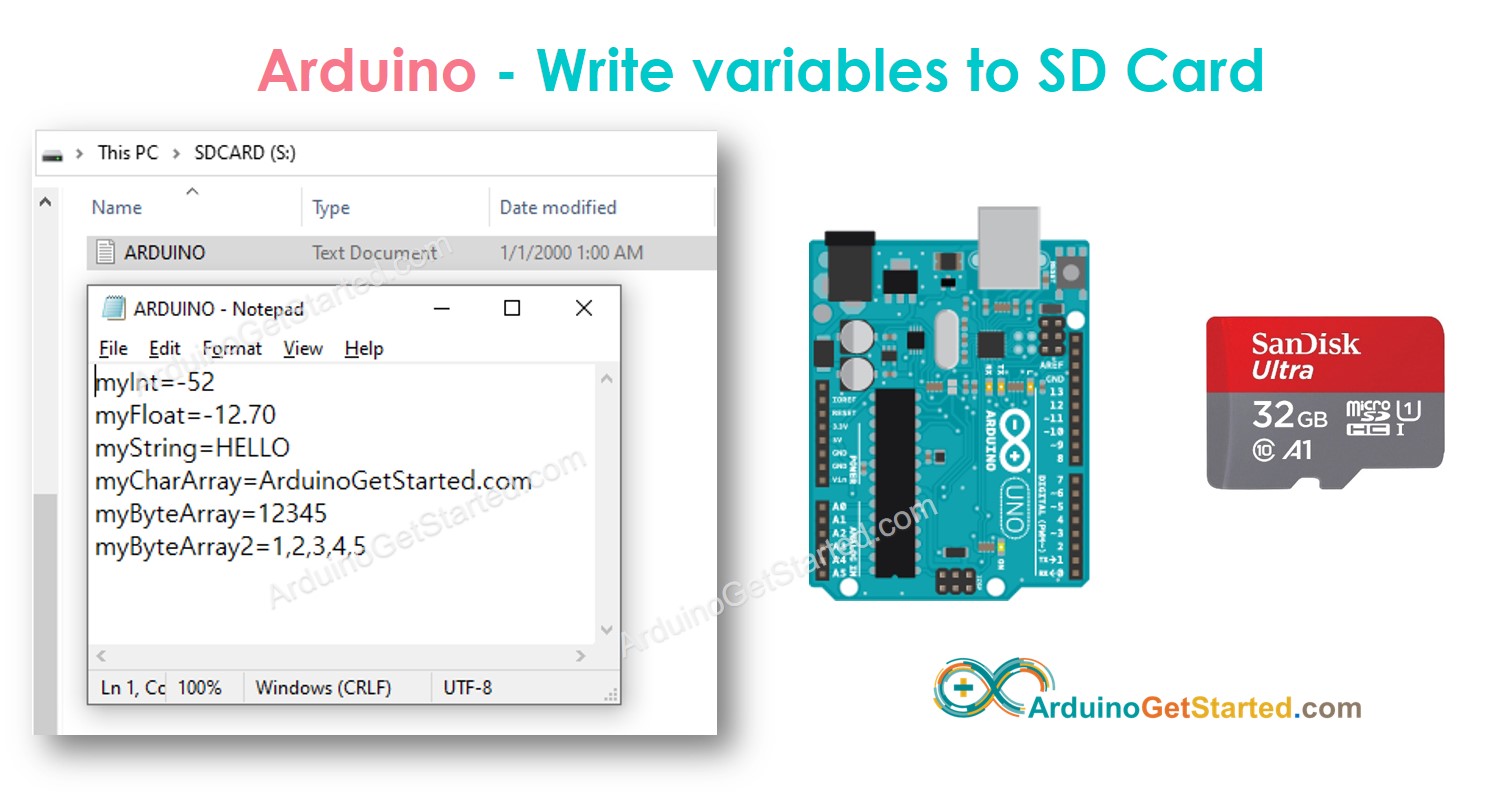 thẻ sd cho Arduino micro