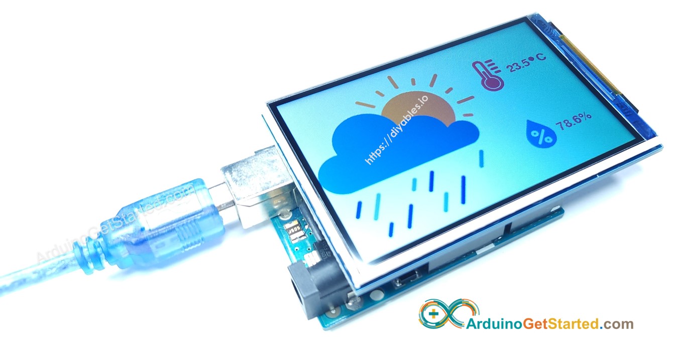 Arduino hiển thị nhiều hình ảnh trên màn hình tft lcd