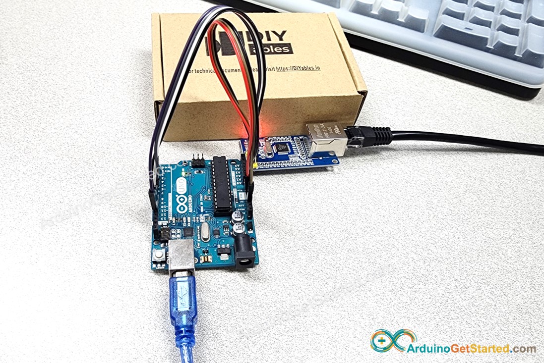 kết nối mô-đun Ethernet Arduino