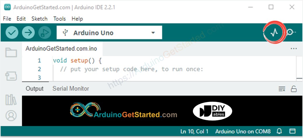 cách mở công cụ vẽ đồ thị nối tiếp