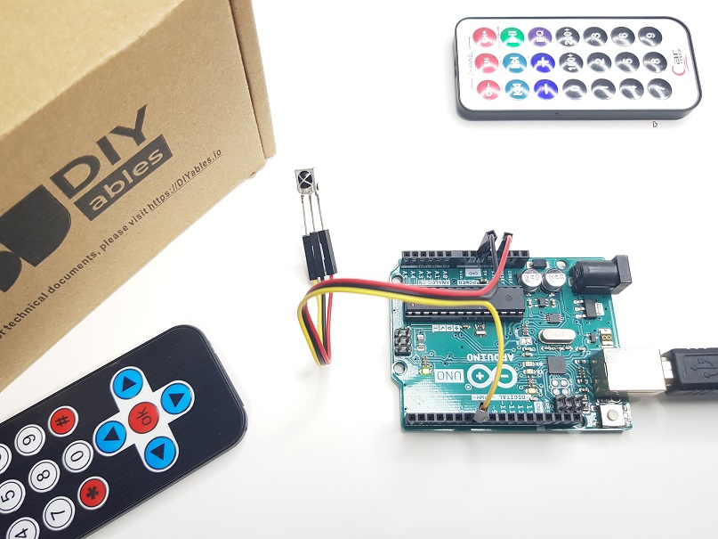 cảm biến nhận điều khiển từ xa bằng hồng ngoại cho Arduino