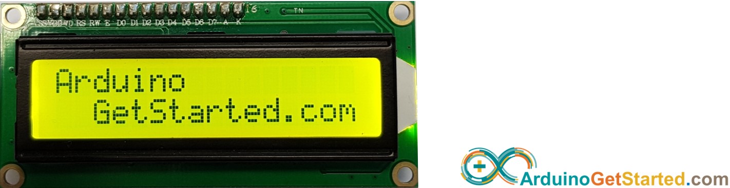 hiển thị văn bản trên lcd bằng Arduino