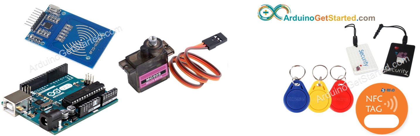 Arduino Arduino RFID động cơ servo thành phần