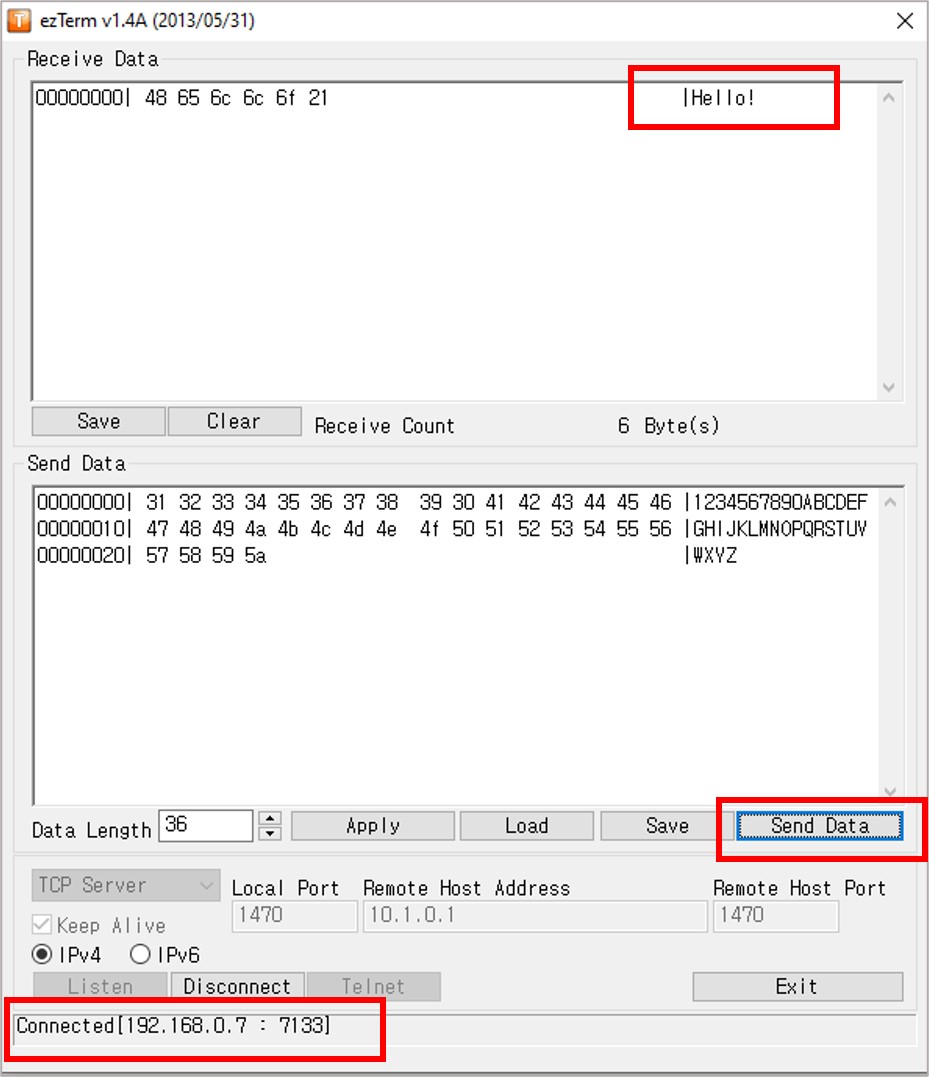 Arduino serial sang tcp