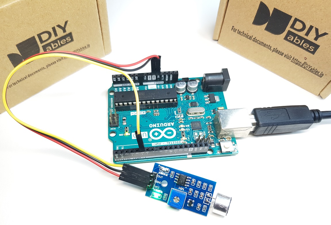 kết nối cảm biến âm thanh Arduino