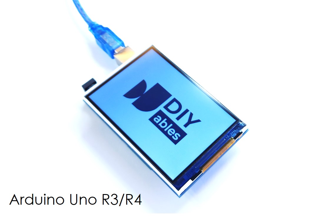 Arduino UNO R4 màn hình image from thẻ SD on tft lcd màn hình