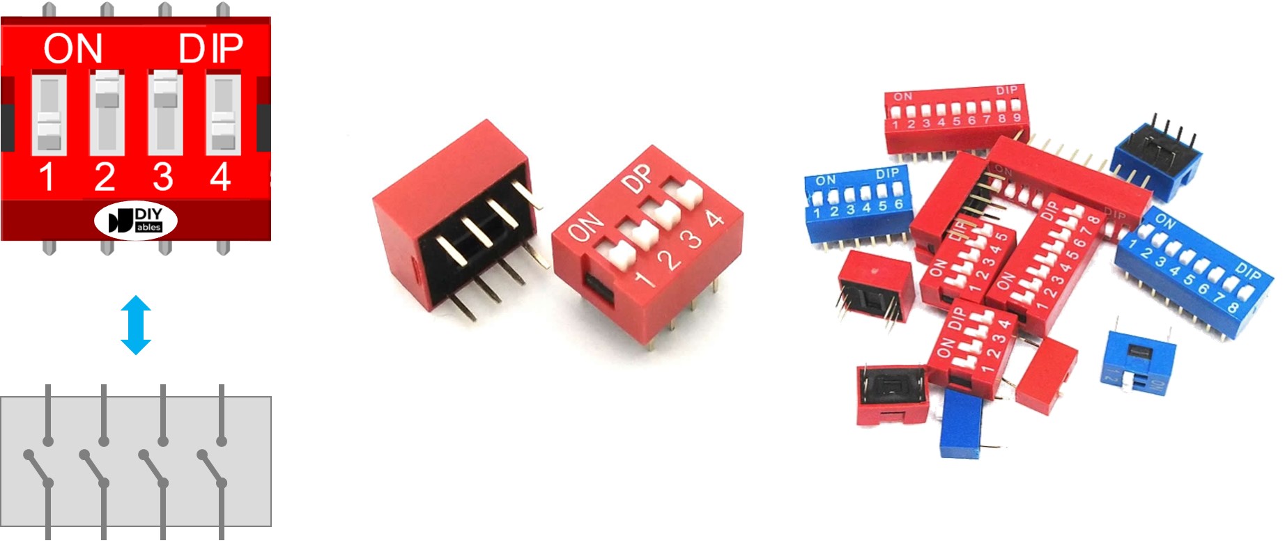 sơ Đồ chân dip switch