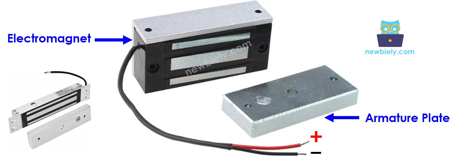 electromagnetic lock sơ đồ chân