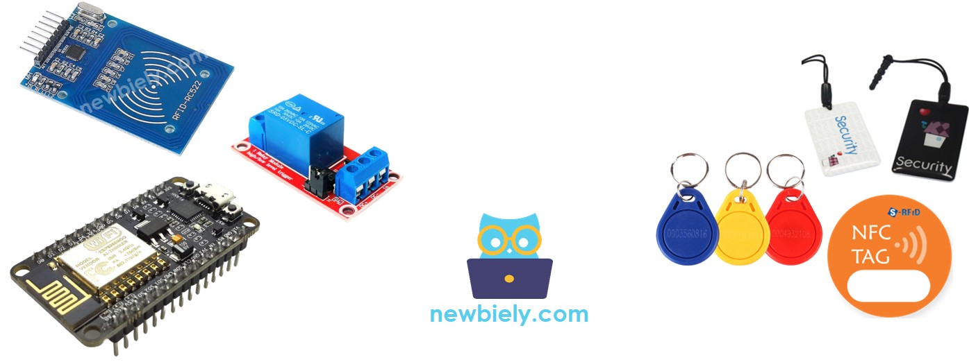 linh kiện ESP8266 NodeMCU Arduino RFID rơ-le