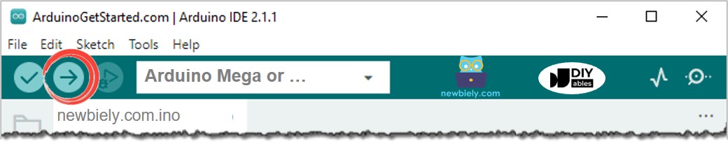 cách tải mã Arduino lên Arduino ide