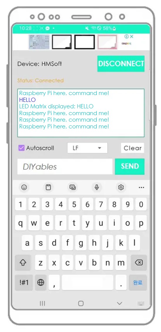 Bluetooth serial monitor app