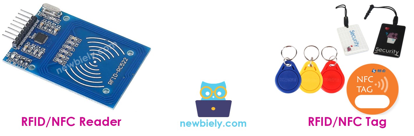 hệ thống Arduino RFID nfc