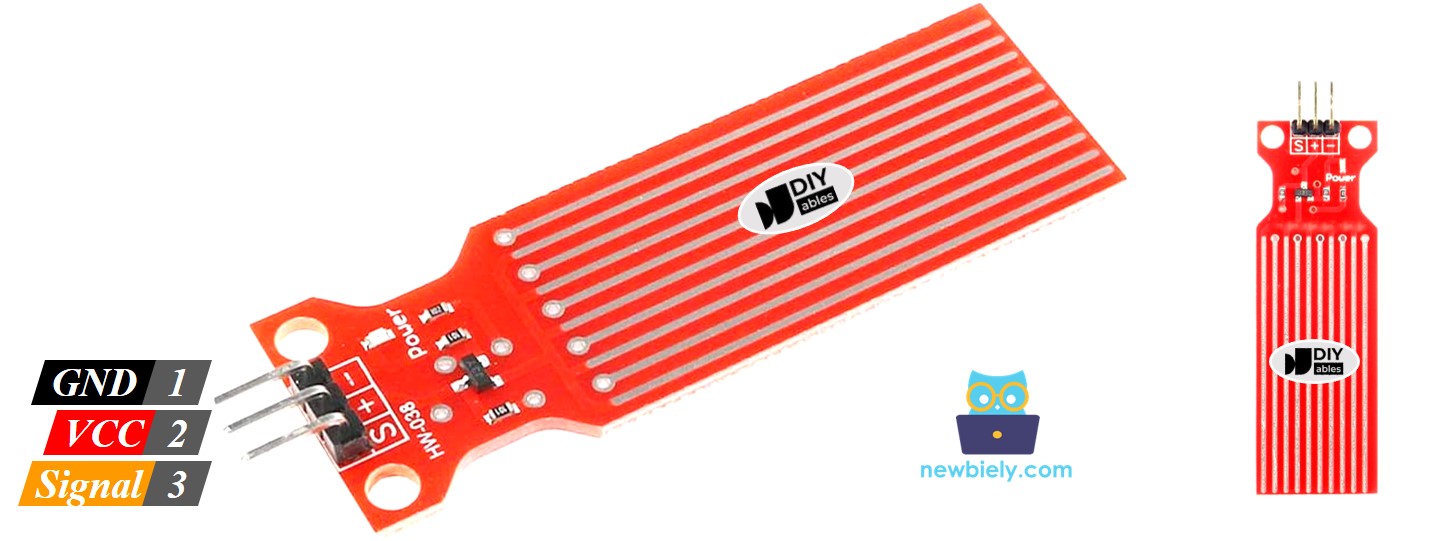 sơ đồ chân cảm biến nước